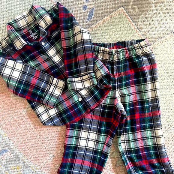 GAP Other - Gap Kids • Plaid Christmas PJ set